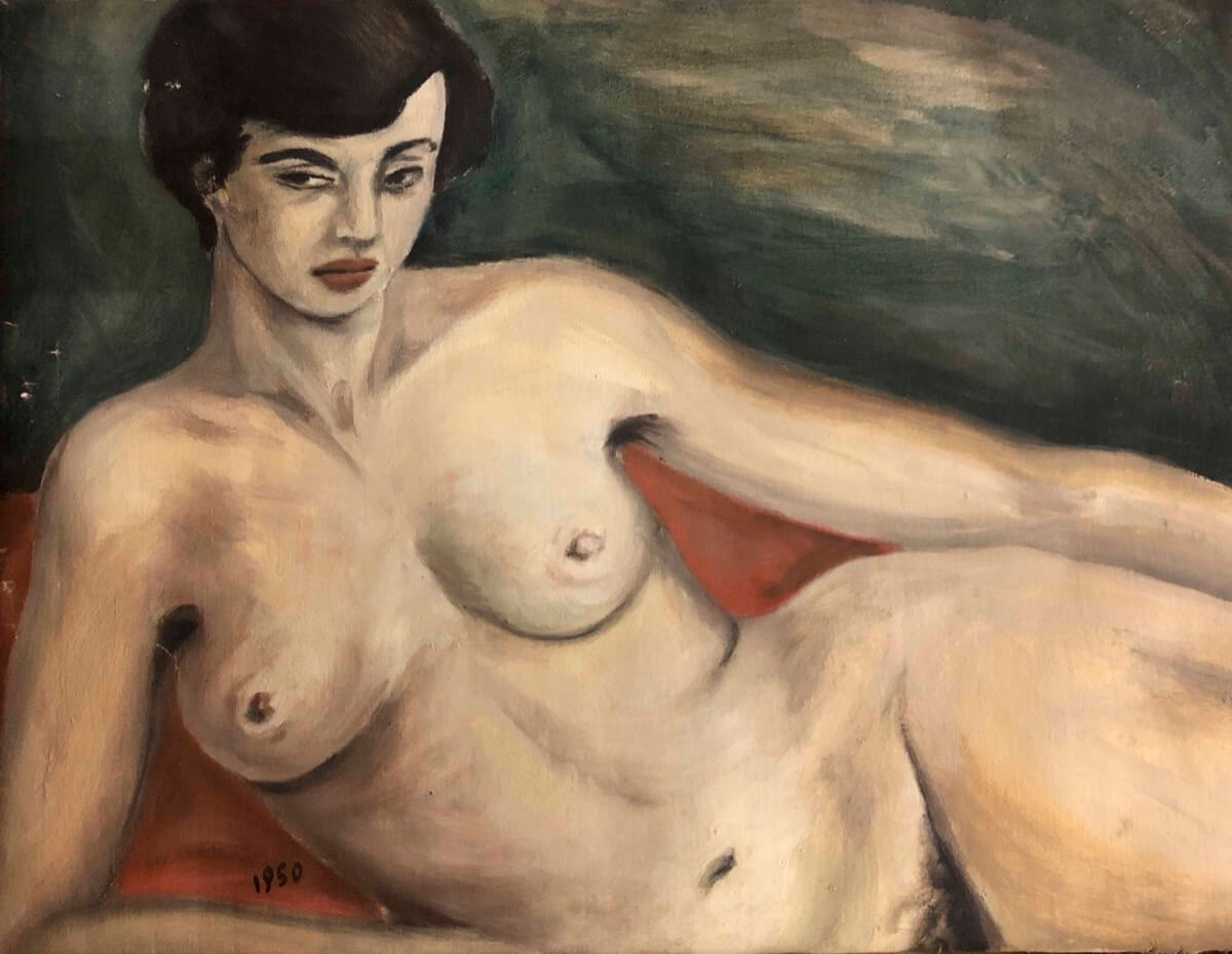 Nudo di ragazza fiorentina